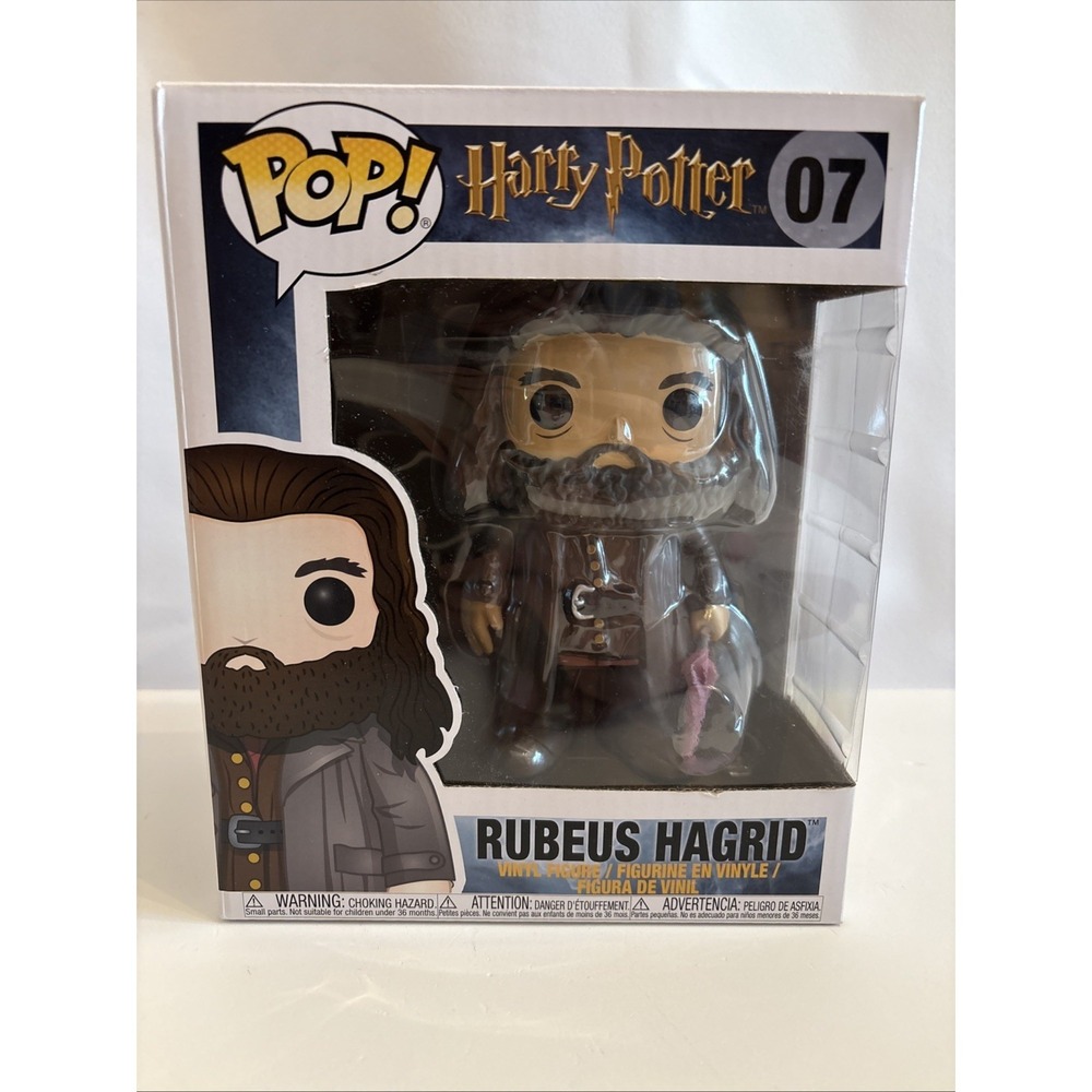 Funko Pop Movie Harry Potter Rubeus Hagrid 07 Vinyl Figure New